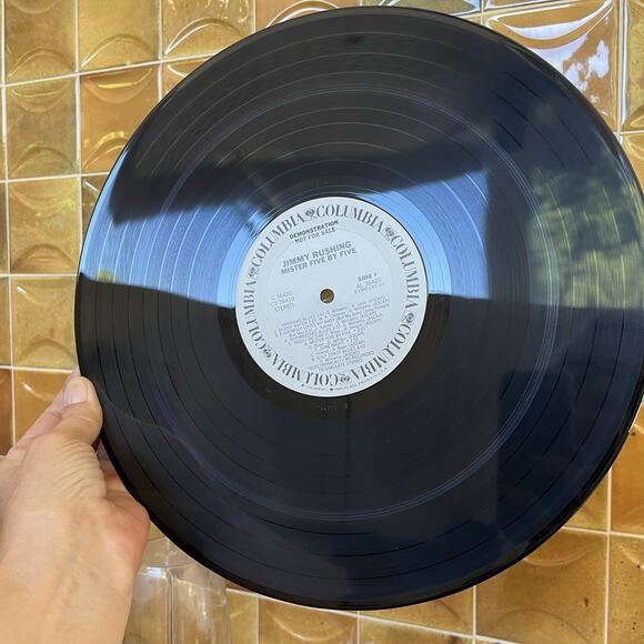 Jimmy Rushing Mr. Five By Five 2xVinyl LP 1980 Columbia White Label Promo - Picture 6 of 16